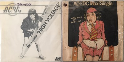Lot 373 - AC/DC - HIGH VOLTAGE / GRAB HOLD OF THIS ONE - 7" RARITIES