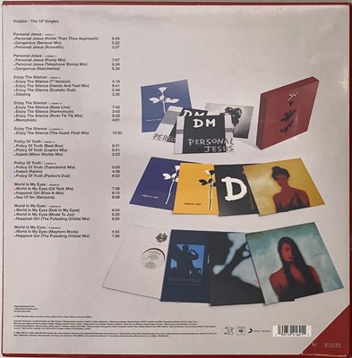 Lot 52 - DEPECHE MODE - VIOLATOR - THE 12" SINGLES BOX SET (12DMBOX07)