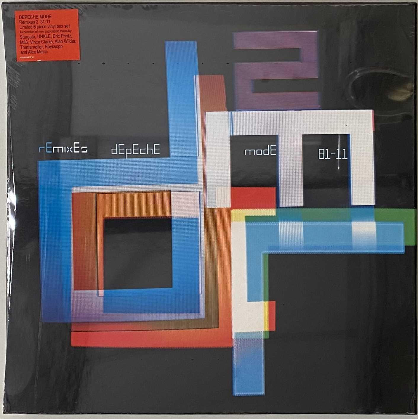 Lot 55 - DEPECHE MODE - REMIXES 2. 81-11 (6 x LP BOX