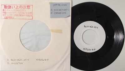 Lot 58 - DEPECHE MODE - JUST CAN'T GET ENOUGH - JAPANESE 7" ACETATE