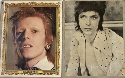 Lot 384 - DAVID BOWIE - PROGRAMMES, SCRAPBOOKS AND POSTER.