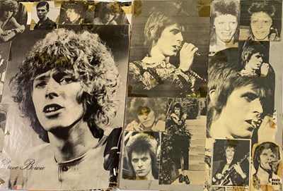 Lot 384 - DAVID BOWIE - PROGRAMMES, SCRAPBOOKS AND POSTER.
