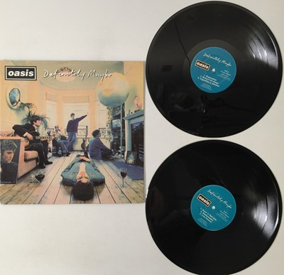 Lot 80 - OASIS - DEFINITELY MAYBE LP (ORIGINAL UK COPY - CRELP 169 - DAMONT PRESSING)