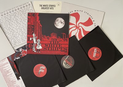 Lot 97 - THE WHITE STRIPES - ASIDE FROM THAT AND BSIDES THIS: GREATEST HITS LP (TMR VAULT PACKAGE #46 - TMR-700)