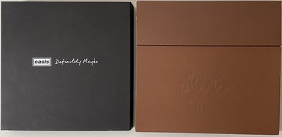 Lot 87 - OASIS - DEFINITELY MAYBE/ DIG OUT YOUR SOUL - LP BOX SETS