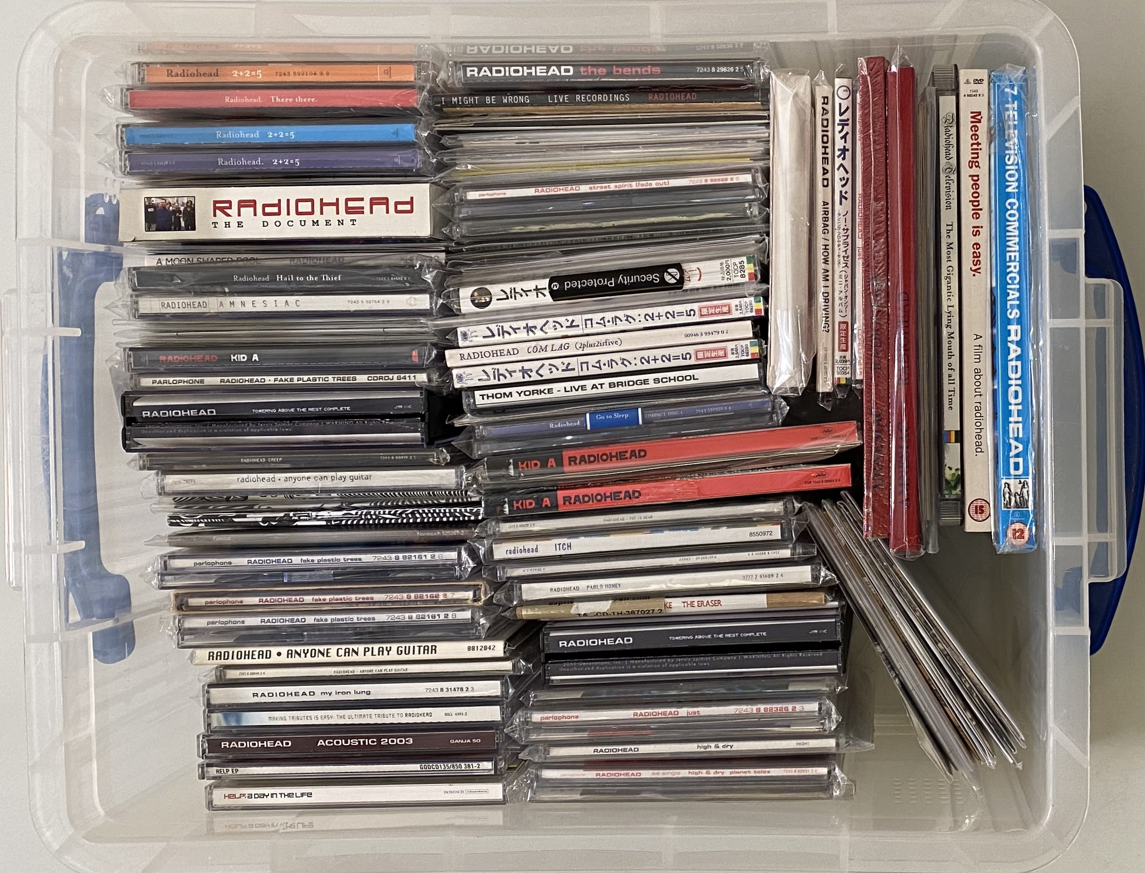 Lot 71 - RADIOHEAD - CD COLLECTION