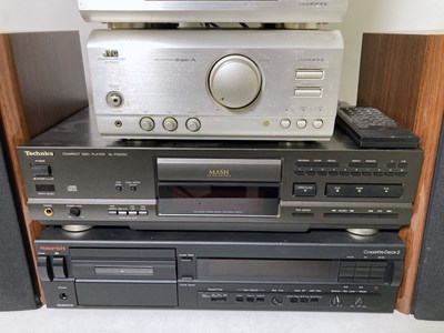 Lot 10 - HIFI EQUIPMENT (JVC, TECHNICS, NAKAMICHI).