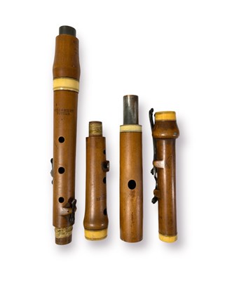 Lot 28 - ANTIQUE FLUTE BY WILLIAM HENRY POTTER.