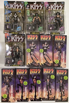 Lot 44 - KISS FIGURINES AND DOLLS.