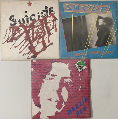Lot 132 - SUICIDE & RELATED - LP/12" RARITY BUNDLE