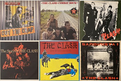 Lot 142 - THE CLASH/SEX PISTOLS - LP COLLECTION