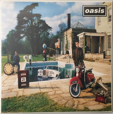 Lot 23 - OASIS - BE HERE NOW LP (ORIGINAL UK COPY - CREATION CRELP 219)