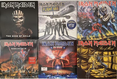 Lot 271 - IRON MAIDEN - LP COLLECTION (MODERN PRESSINGS)