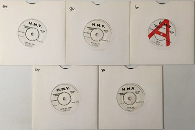 Lot 739 - JOHNNY KID AND THE PIRATES - 7" HMV DEMOS PACK