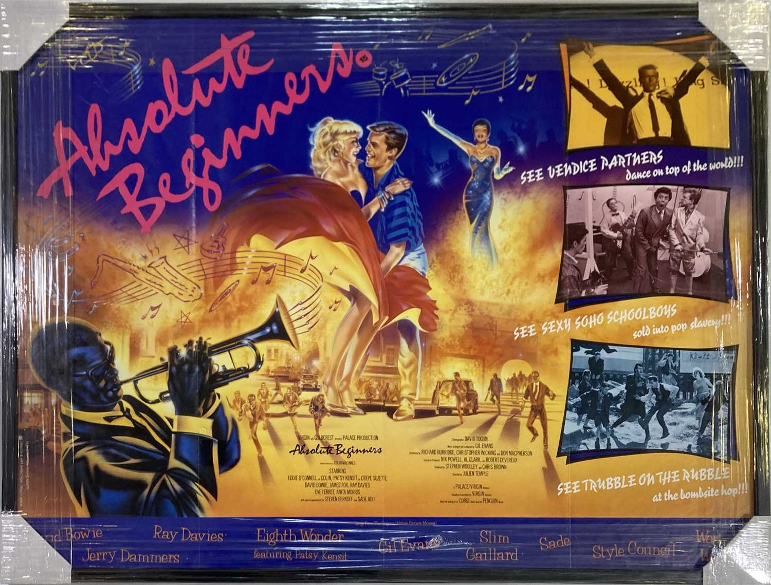 Lot 275 - MUSIC FILMS - QUAD POSTERS INC U2 / PRINCE.