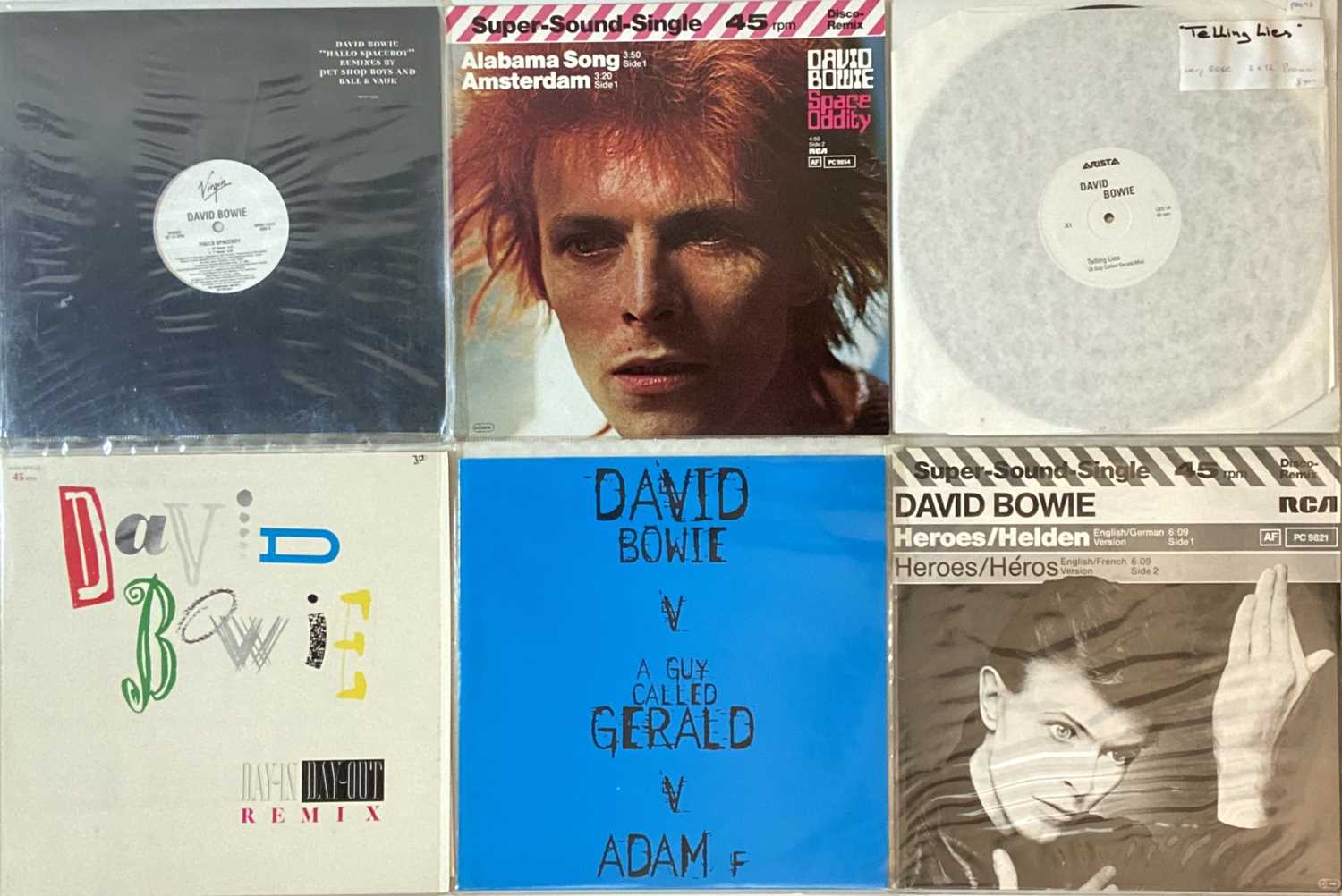 Lot 10 - DAVID BOWIE - 12" SINGLES