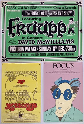 Lot 279 - PROG / ROCK POSTERS - FRUUPP / YES / FOCUS.