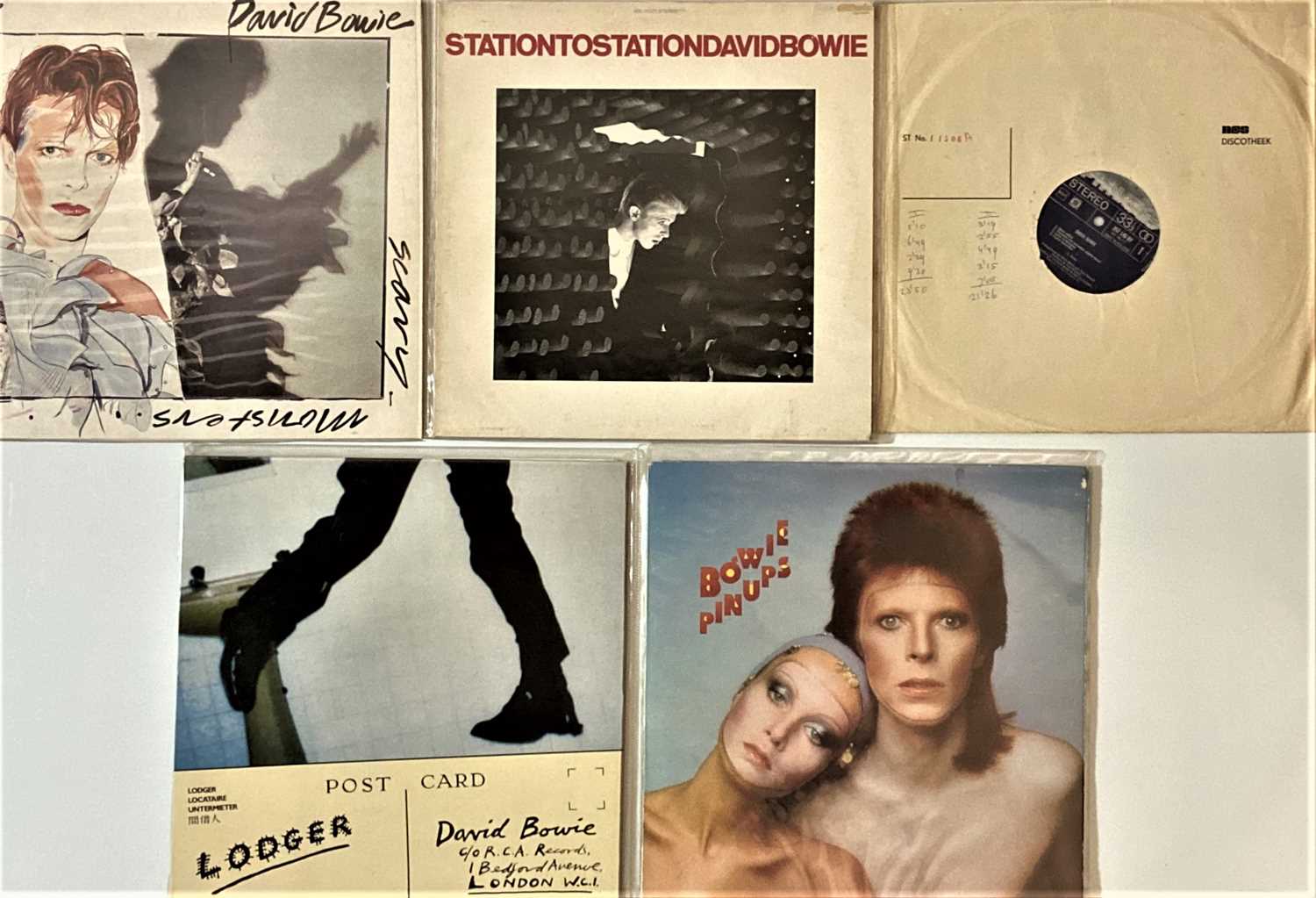 Lot 12 - DAVID BOWIE - DUTCH PRESS LPs