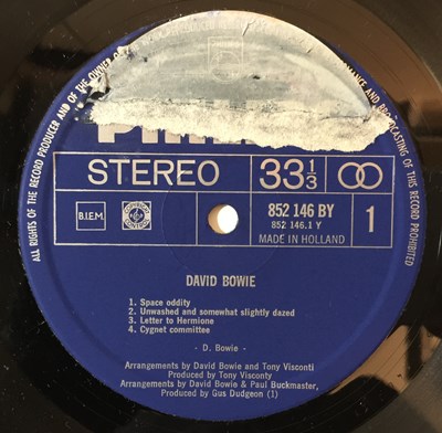 Lot 12 - DAVID BOWIE - DUTCH PRESS LPs