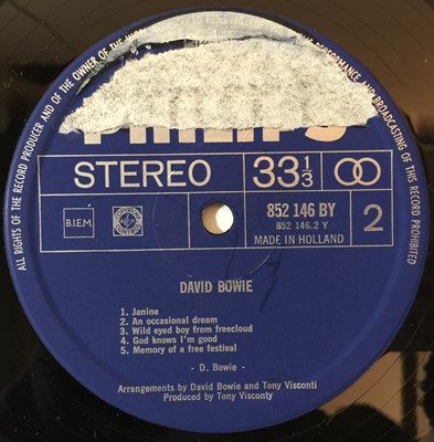 Lot 12 - DAVID BOWIE - DUTCH PRESS LPs