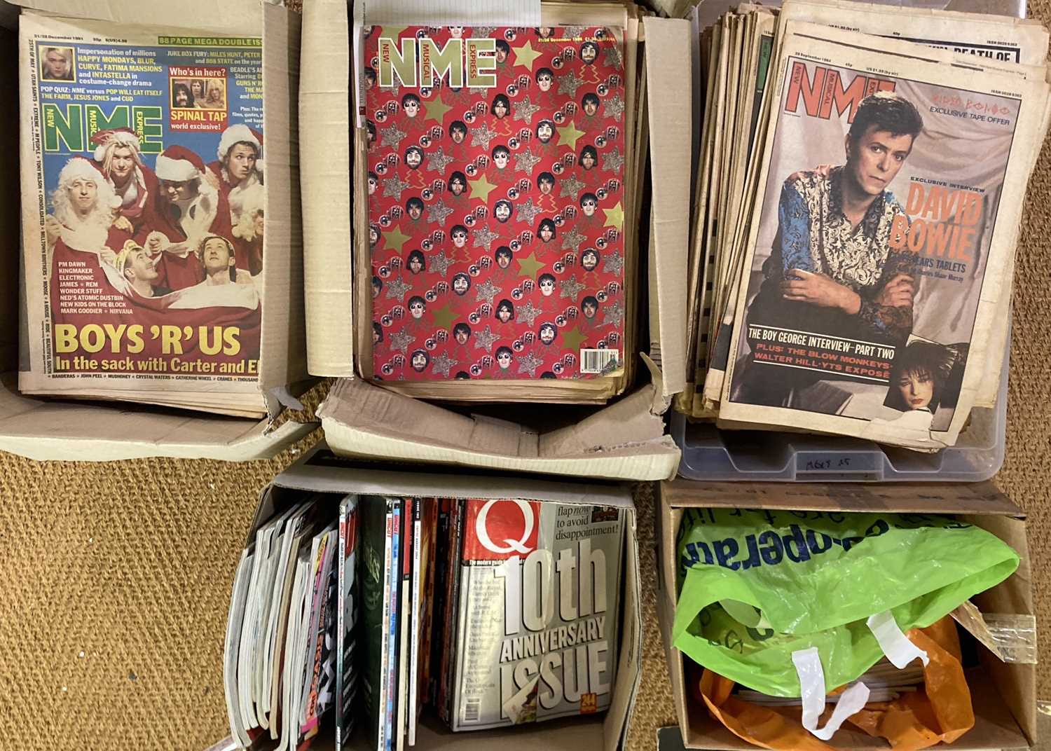 Lot 86 - NME MAGAZINE ARCHIVE - 1982 - 1990.