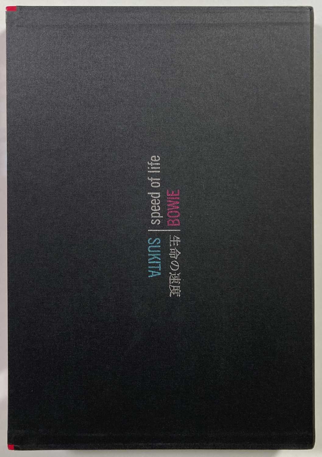 Lot 514 - DAVID BOWIE / SUKITA - SPEED OF LIFE BOWIE SIGNED GENESIS BOOK.