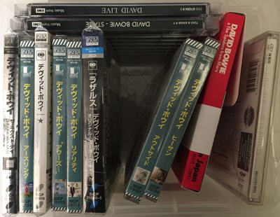 Lot 822 - DAVID BOWIE - JAPANESE CDs + DTS SIGNATURE DVD RELEASES
