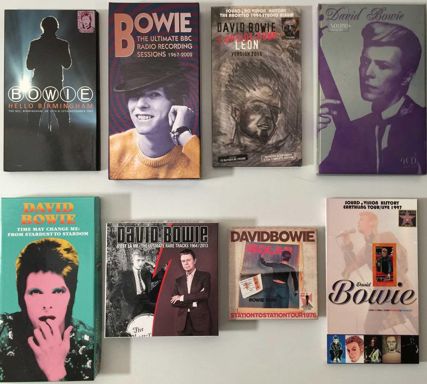 Lot 826 - DAVID BOWIE - CD BOX SETS (OFFICIAL + PRIVATE RELEASES)