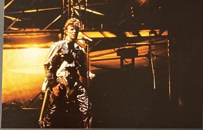 Lot 201 - DAVID BOWIE - GLASS SPIDER TOUR SCRAPBOOK WITH ORIGINAL PHOTOS
