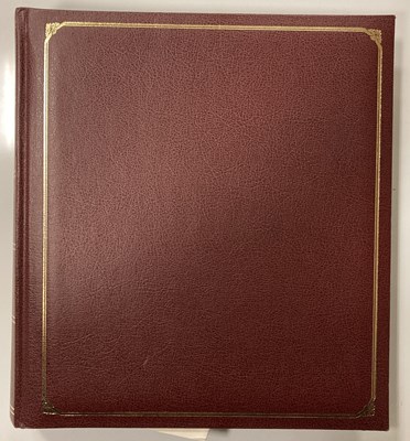 Lot 201 - DAVID BOWIE - GLASS SPIDER TOUR SCRAPBOOK WITH ORIGINAL PHOTOS