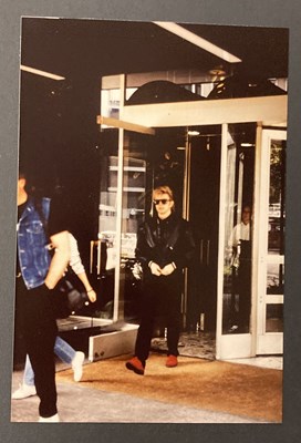 Lot 201 - DAVID BOWIE - GLASS SPIDER TOUR SCRAPBOOK WITH ORIGINAL PHOTOS