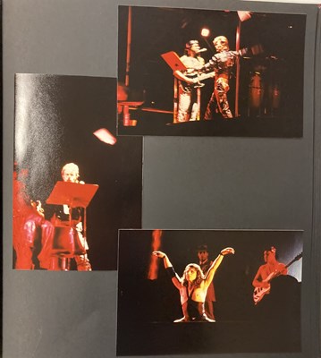 Lot 201 - DAVID BOWIE - GLASS SPIDER TOUR SCRAPBOOK WITH ORIGINAL PHOTOS
