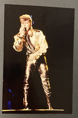 Lot 201 - DAVID BOWIE - GLASS SPIDER TOUR SCRAPBOOK WITH ORIGINAL PHOTOS
