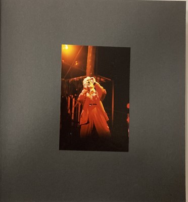 Lot 201 - DAVID BOWIE - GLASS SPIDER TOUR SCRAPBOOK WITH ORIGINAL PHOTOS