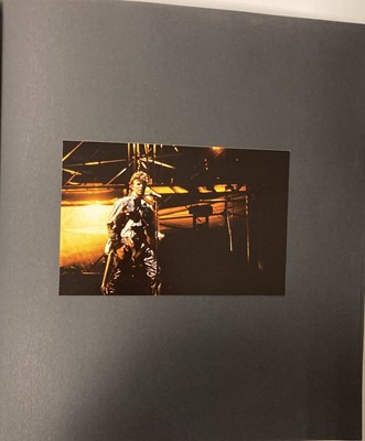 Lot 201 - DAVID BOWIE - GLASS SPIDER TOUR SCRAPBOOK WITH ORIGINAL PHOTOS