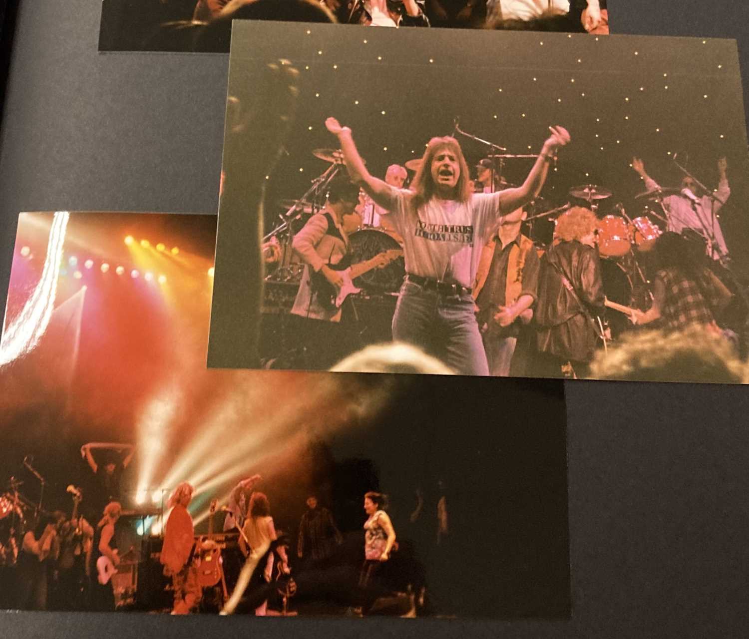 Lot 202 - MICK RONSON MEMORIAL CONCERT SCRAPBOOK WITH ORIGINAL PHOTOS