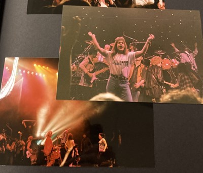 Lot 202 - MICK RONSON MEMORIAL CONCERT SCRAPBOOK WITH ORIGINAL PHOTOS