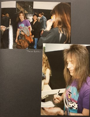Lot 202 - MICK RONSON MEMORIAL CONCERT SCRAPBOOK WITH ORIGINAL PHOTOS