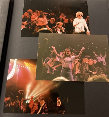 Lot 202 - MICK RONSON MEMORIAL CONCERT SCRAPBOOK WITH ORIGINAL PHOTOS