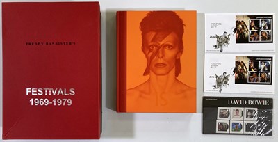 Lot 87 - COLLECTABLE BOOKS - FREDDY BANNISTER BOXSET / DAVID BOWIE IS.