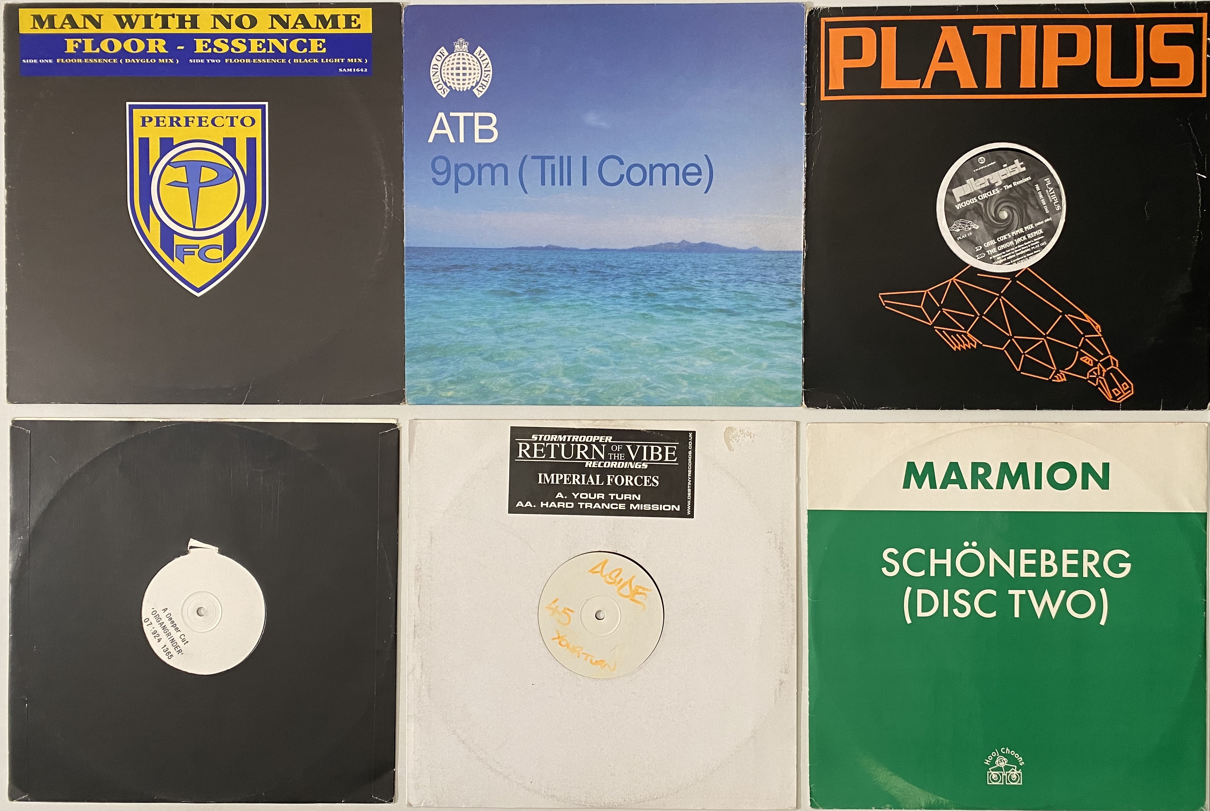 Lot 836 - TRANCE / HARDHOUSE / DANCE / WHITE LABELS /