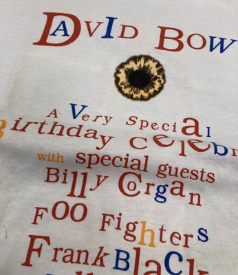 Lot 208 - DAVID BOWIE CLOTHING - T SHIRTS