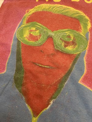 Lot 208 - DAVID BOWIE CLOTHING - T SHIRTS