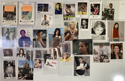 Lot 12 - AUTOGRAPH COLLECTION - SPORTING STARS / CELEBRITIES.