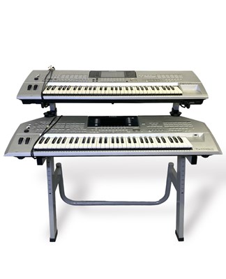 Lot 1 - YAMAHA TYROS KEYBOARDS.