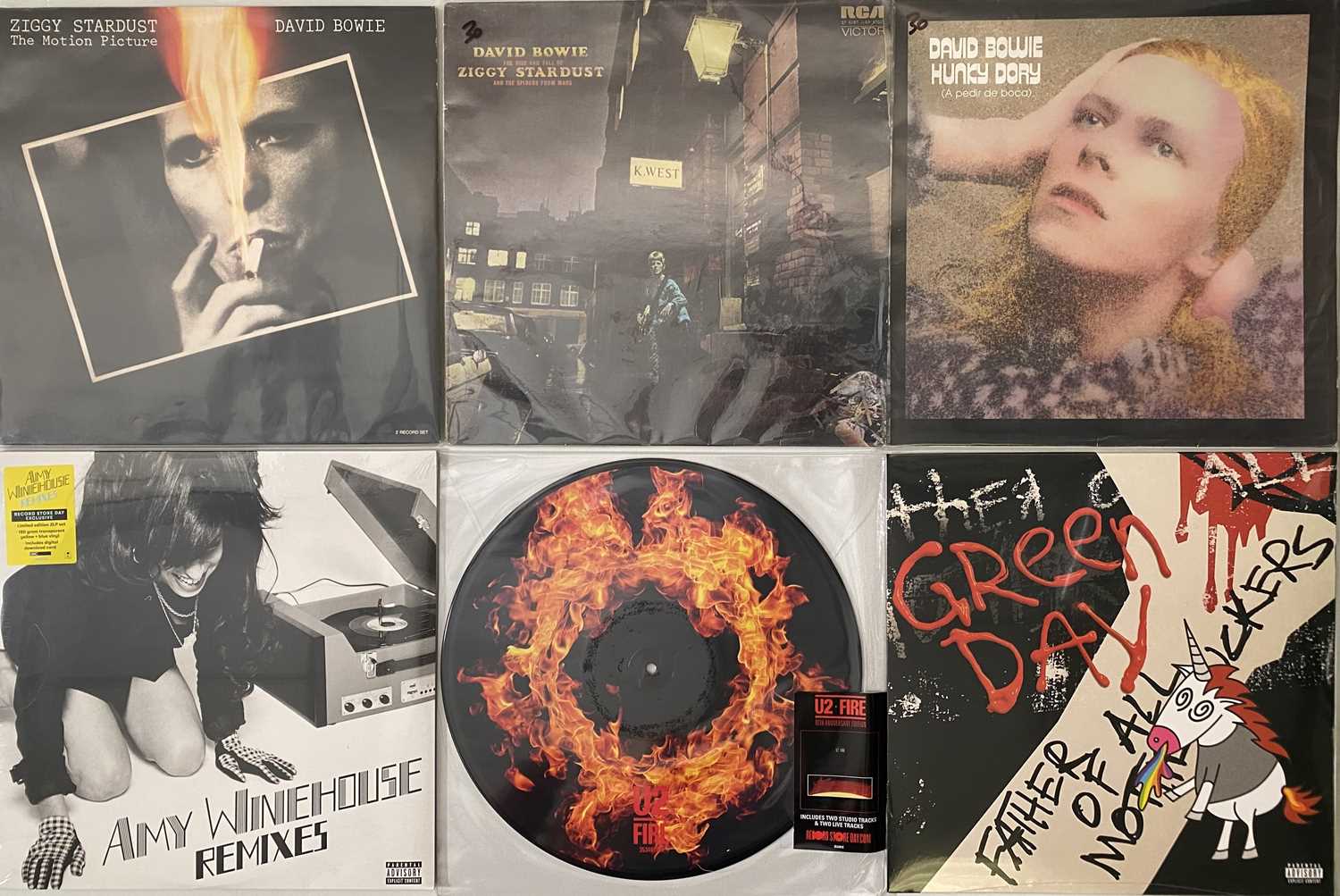 Lot 762 - DAVID BOWIE - LPs/ CDs PACK