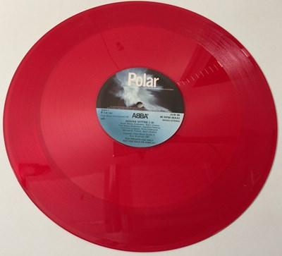 Lot 7 - ABBA - HOVAS VITTNE 12" (SIGNED - RED VINYL - POLAR JUB 50)