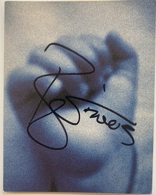 Lot 216 - DAVID BOWIE SIGNED POSTCARD