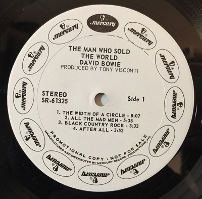 Lot 4 - DAVID BOWIE - THE MAN WHO SOLD THE WORLD - US LP PROMO (SR-61325)