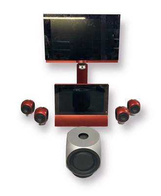 Lot 20 - BANG AND OLUFSEN - BEOVISION 7 CINEMA SYSTEM INC SPEAKERS.